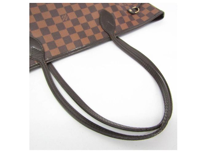 Bolso Tote Louis Vuitton Damier Neverfull MM Castaño - vista 14