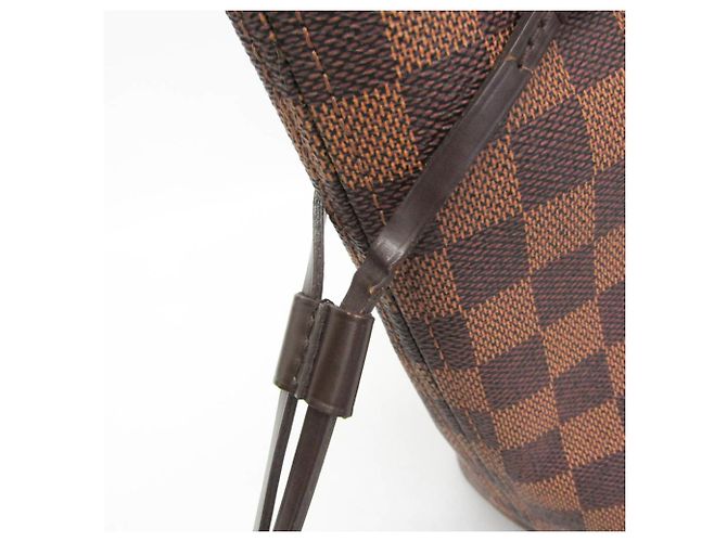Bolso Tote Louis Vuitton Damier Neverfull MM Castaño - vista 9