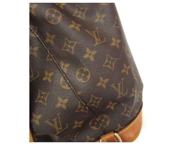 Mochila Louis Vuitton Monogram Montsouris MM M51136 para mujer Castaño - vista 10