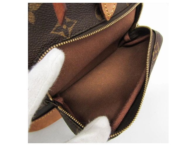 Mochila Louis Vuitton Monogram Montsouris MM M51136 para mujer Castaño - vista 14