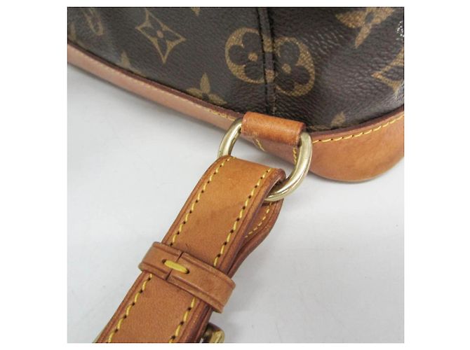 Mochila Louis Vuitton Monogram Montsouris MM M51136 para mujer Castaño - vista 9