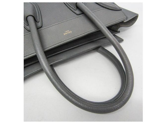 Céline Celine Luggage Micro Shopper 167793 Bolso para mujer Castaño - vista 10