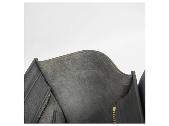 Céline Celine Luggage Micro Shopper 167793 Bolso para mujer Castaño - vista 15