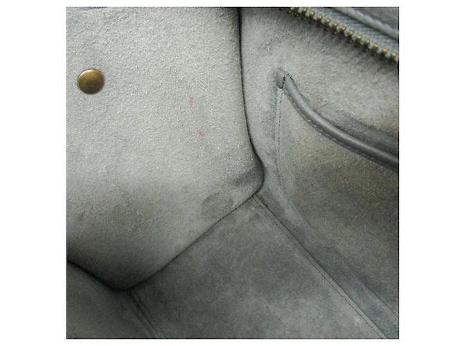 Céline Celine Luggage Micro Shopper 167793 Bolso para mujer Castaño - vista 16