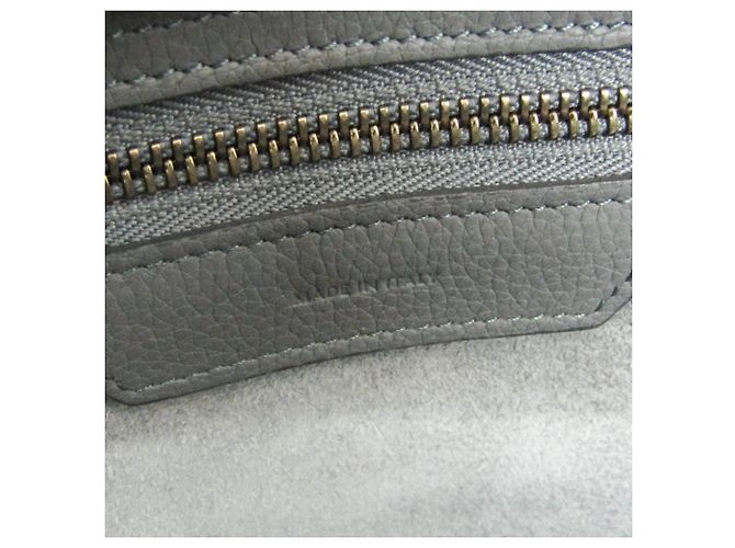 Céline Celine Luggage Micro Shopper 167793 Bolso para mujer Castaño - vista 18
