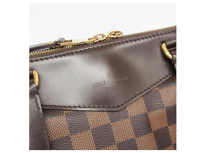 Bolso de hombro Louis Vuitton Damier Westminster PM Castaño Damier ebene - vista 12