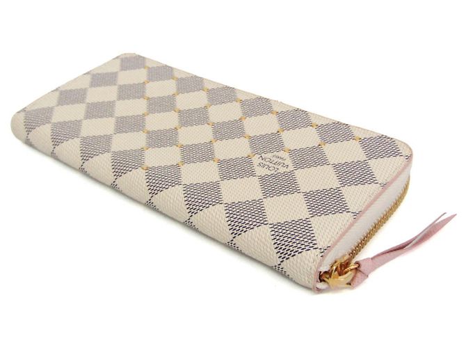 Cartera Louis Vuitton Damier Azur Clemence Rosa - vista 2