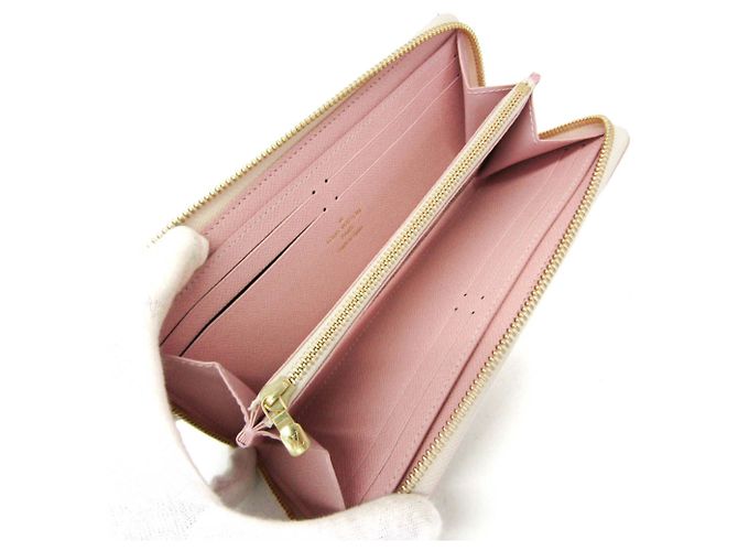 Cartera Louis Vuitton Damier Azur Clemence Rosa - vista 3