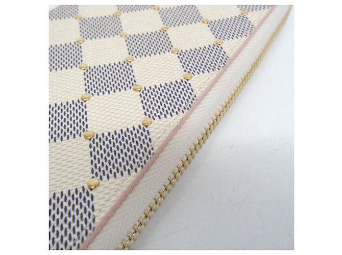 Cartera Louis Vuitton Damier Azur Clemence Rosa - vista 5
