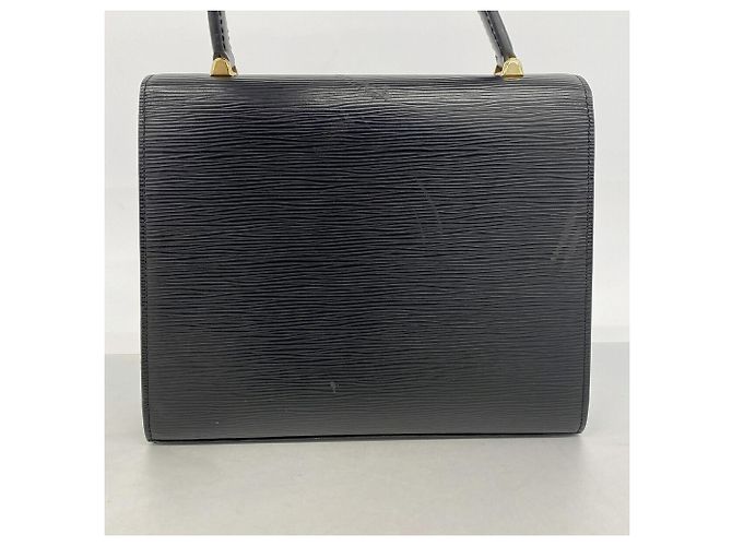 Borsa Louis Vuitton Epi Malzerbes M52372 Noir Nero - vista 12