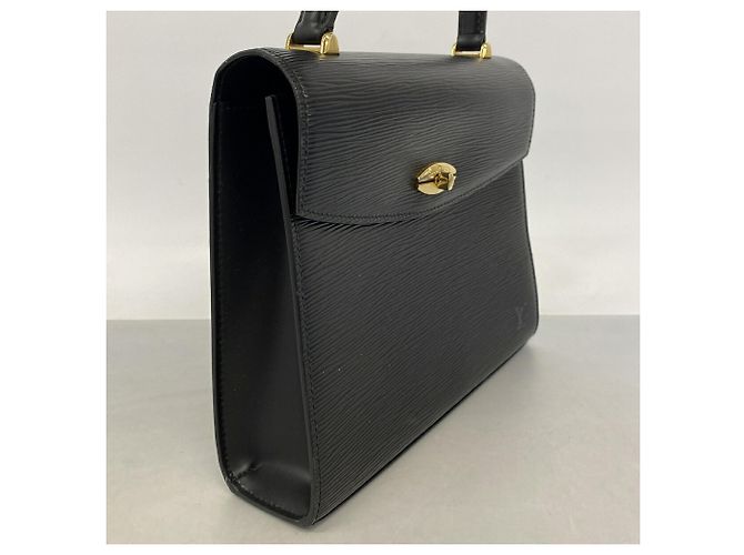 Borsa Louis Vuitton Epi Malzerbes M52372 Noir Nero - vista 2