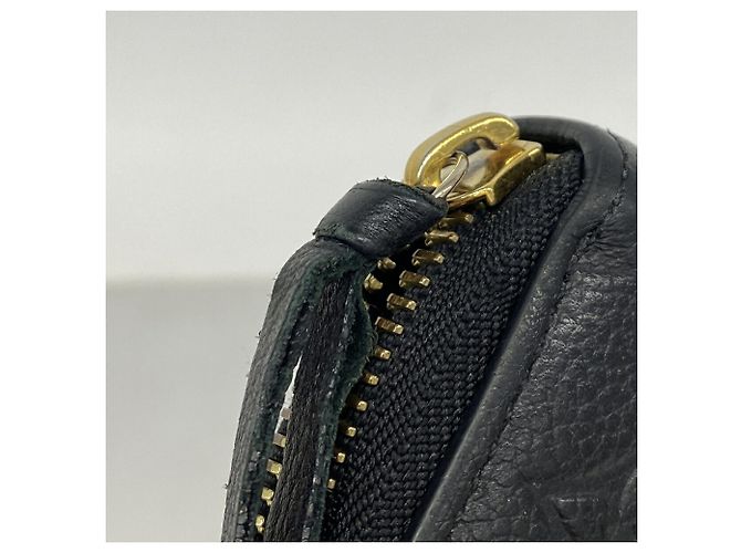 Louis Vuitton Monogram Empreinte Portefeuille Clemence Long Wallet Preto - vista 6