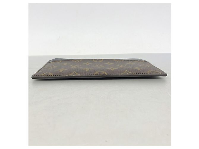 Louis Vuitton Monogram Long Wallet Brown Black - view 2