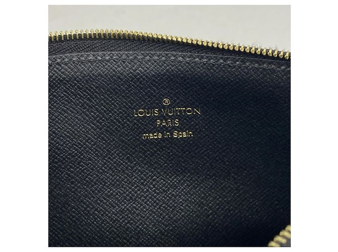 Louis Vuitton Monogram Long Wallet Brown Black - view 4