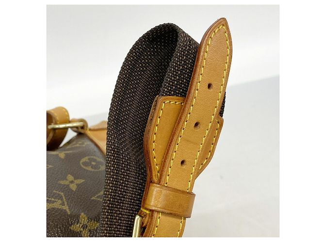 Louis Vuitton Monogram Montsouris GM Backpack Brown - view 11