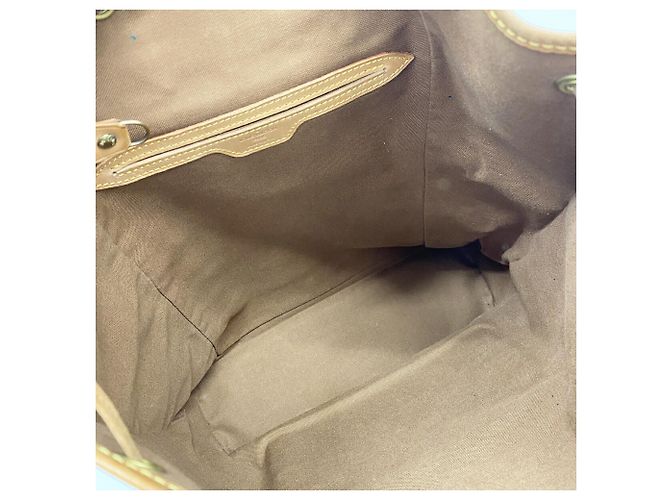 Louis Vuitton Monogram Montsouris GM Backpack Brown - view 4