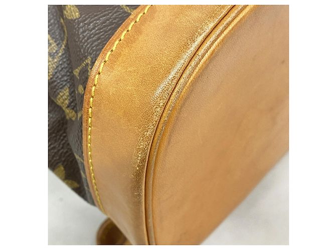 Louis Vuitton Monogram Montsouris GM Backpack Brown - view 6