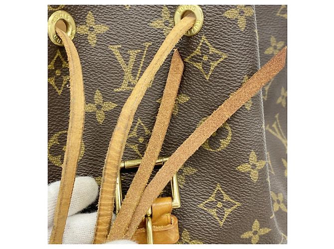 Louis Vuitton Monogram Montsouris GM Backpack Brown - view 8