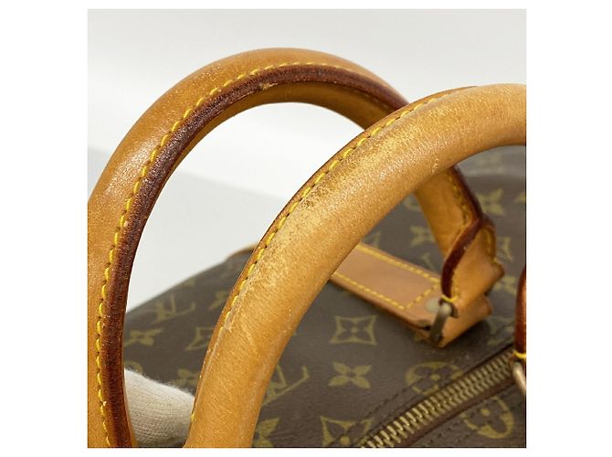 Louis Vuitton Boston Monogram Keepall Bandoulière 55 Marron - vue 6