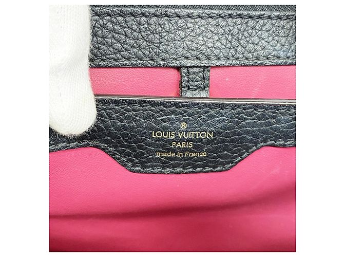 Sac à main Louis Vuitton Capucines BB Noir - vue 5