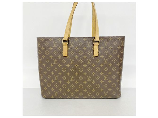 Sac cabas Louis Vuitton Monogram Luco Marron - vue 10