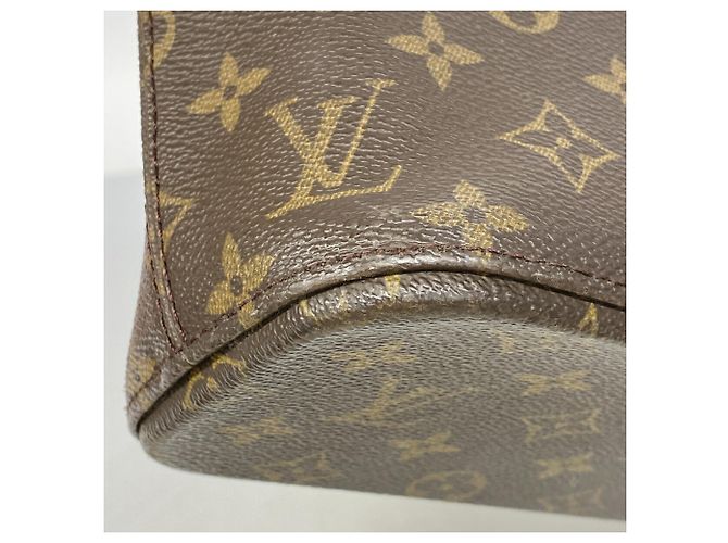 Sac cabas Louis Vuitton Monogram Luco Marron - vue 6