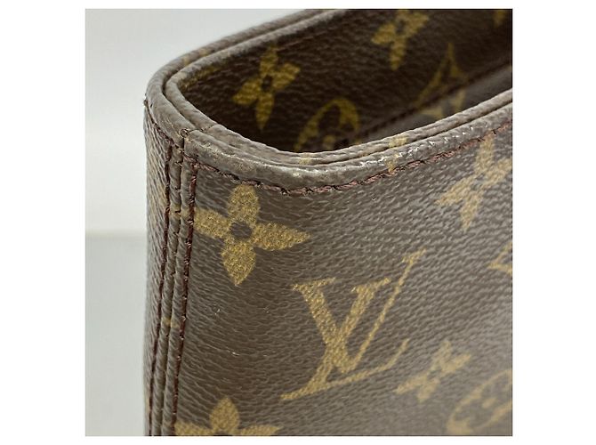 Sac cabas Louis Vuitton Monogram Luco Marron - vue 7