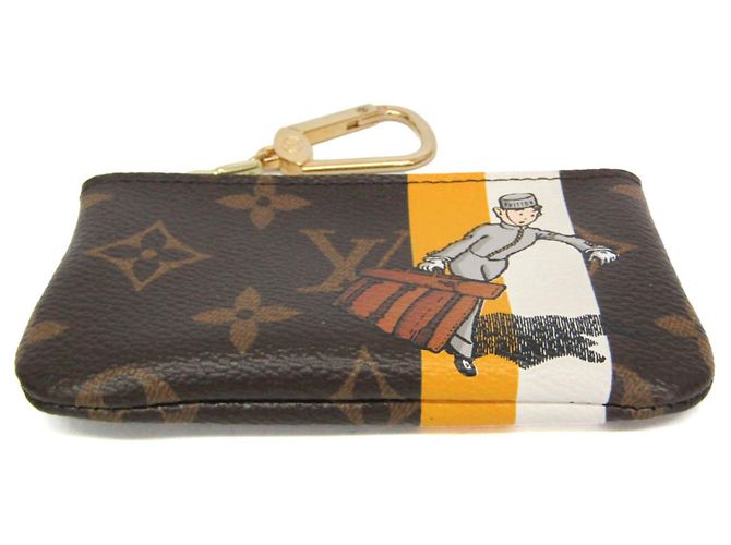 Louis Vuitton Monogram Groom Coin Purse Yellow - view 6