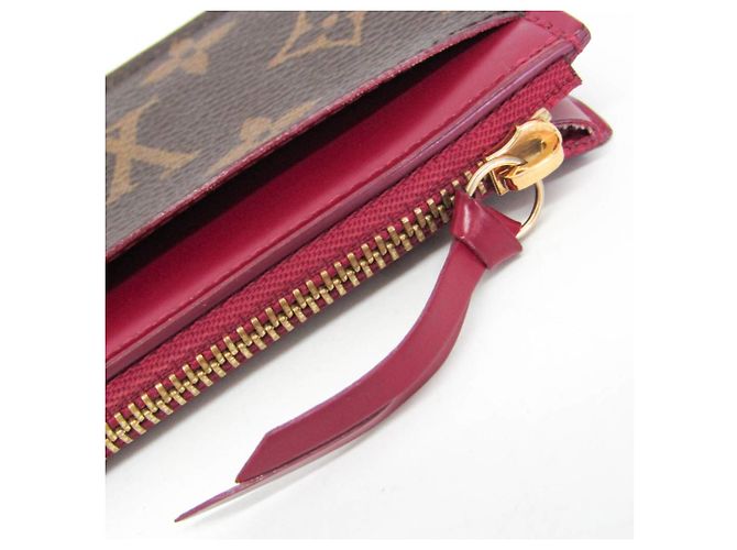 Louis Vuitton Monogram Zip Card Holder M67889 Fuschia Monogramma - vista 8