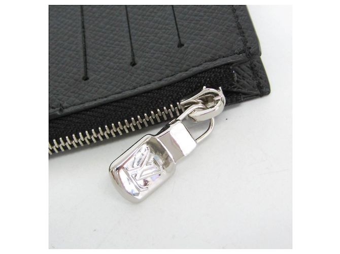 Louis Vuitton Taiga Coin Card Holder M62914 Grigio - vista 8