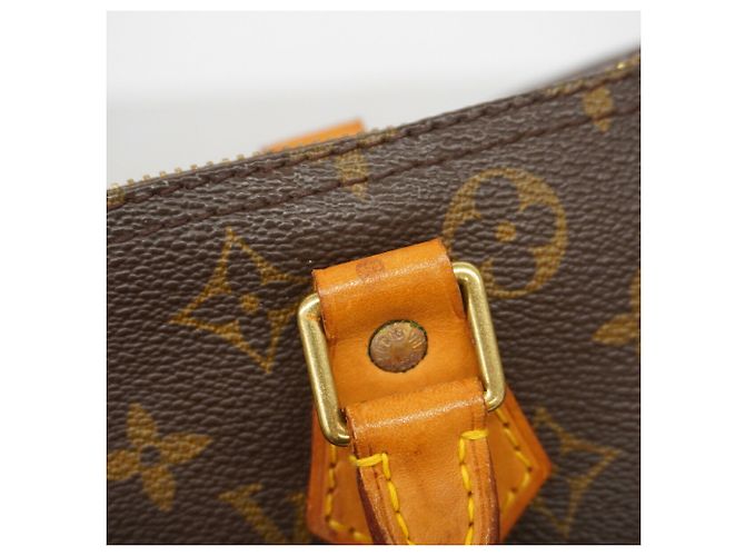 Bolso Louis Vuitton Monogram Speedy 30 Castaño - vista 10