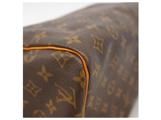 Bolso Louis Vuitton Monogram Speedy 30 Castaño - vista 6