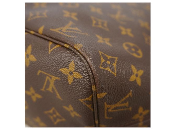 Saco Tote Louis Vuitton Monogram Neverfull MM Marrom - vista 6