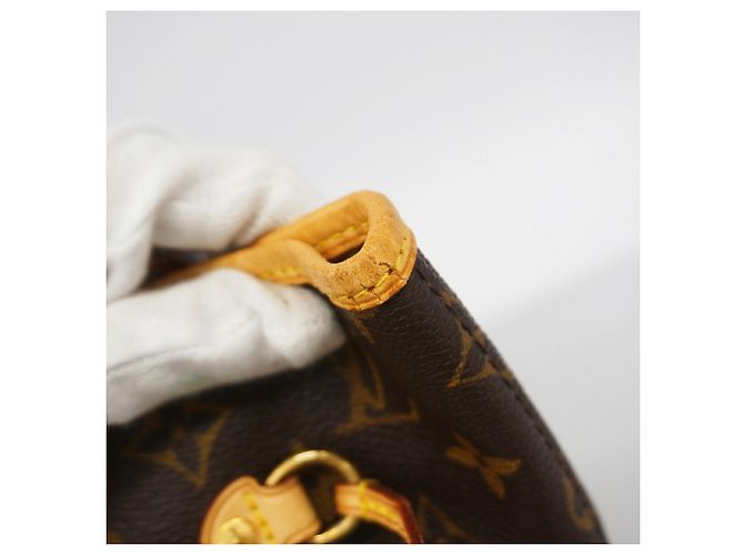 Saco Tote Louis Vuitton Monogram Neverfull MM Marrom - vista 7