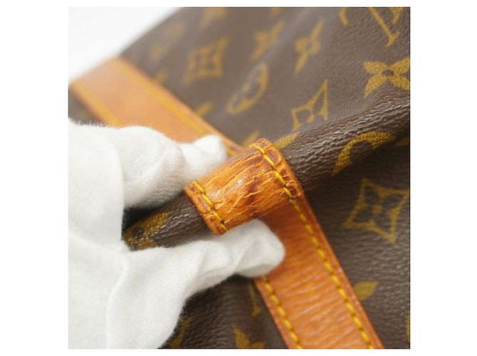 Louis Vuitton Boston Monogram Keepall 55 Brown - view 7