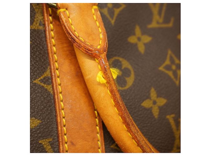 Louis Vuitton Boston Monogram Keepall 55 Brown - view 9