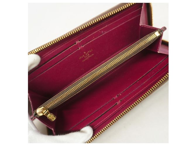 Louis Vuitton Monogram Portefeuille Clemence Long Wallet Fuschia - view 3