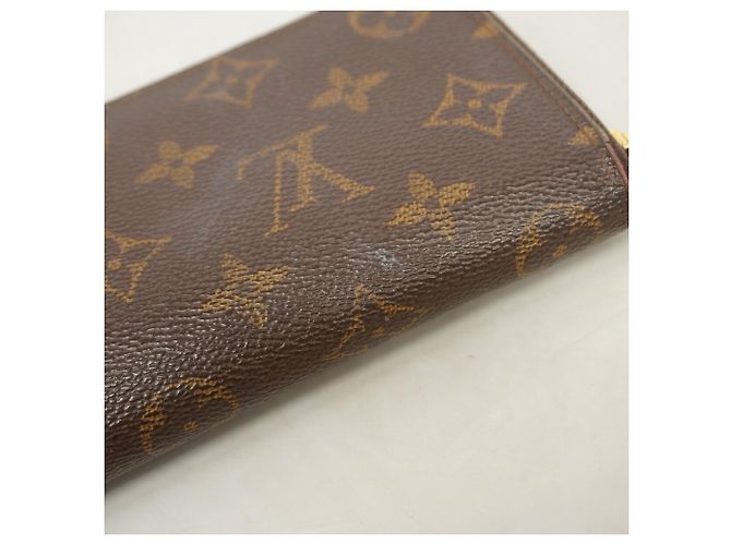 Louis Vuitton Monogram Portefeuille Clemence Long Wallet Fuschia - view 9