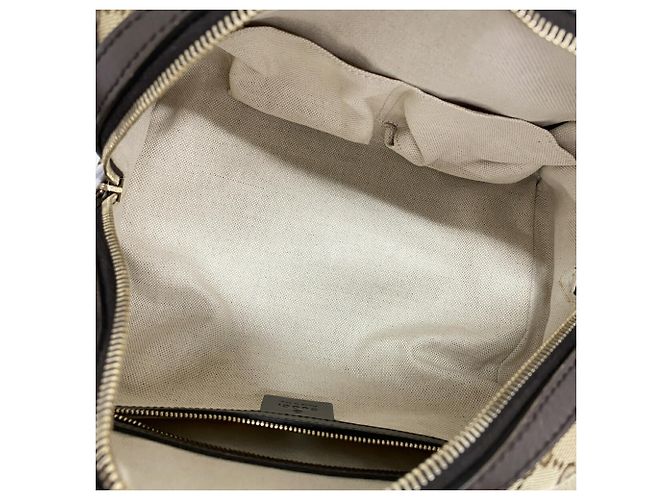 Bolsa Gucci GG Canvas Sherry Line Marrom - vista 4