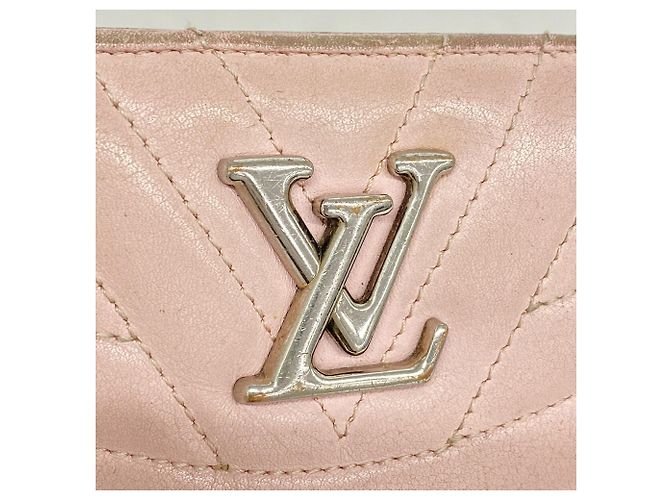 Portafoglio compatto con zip Louis Vuitton New Wave Rosa - vista 9