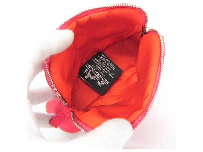 Hermès Hermes Bolide Mini Mini Pouch in Pink - Ansicht 3