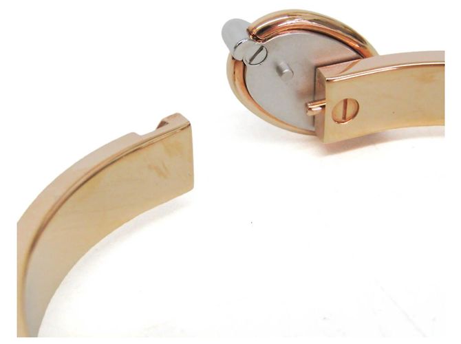 Hermès Hermes Clic Mini Click Chaine d'Ancre Bangle Pink Golden - view 10