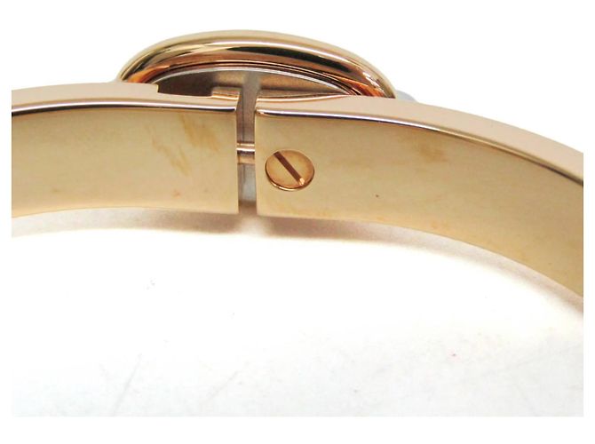Hermès Hermes Clic Mini Click Chaine d'Ancre Bangle Pink Golden - view 11