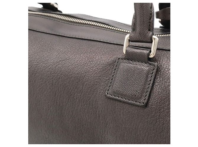 Bolso de hombro Loewe Mini Boston Castaño Azul - vista 10