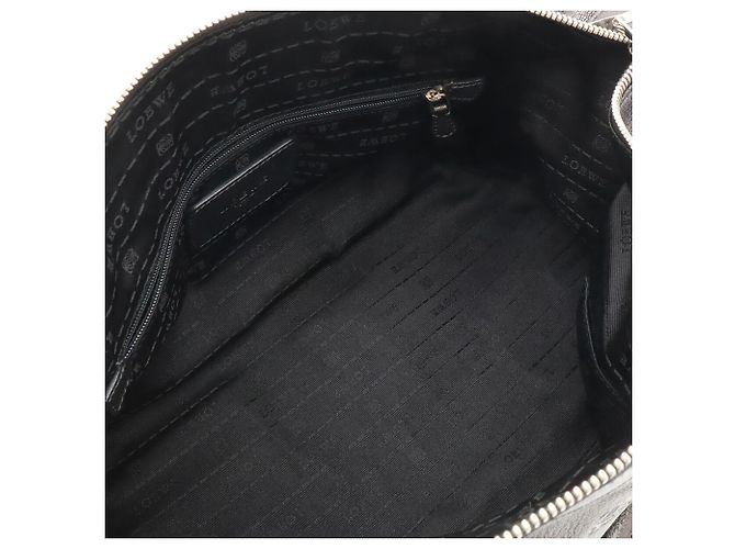 Bolso de hombro Loewe Mini Boston Castaño Azul - vista 7