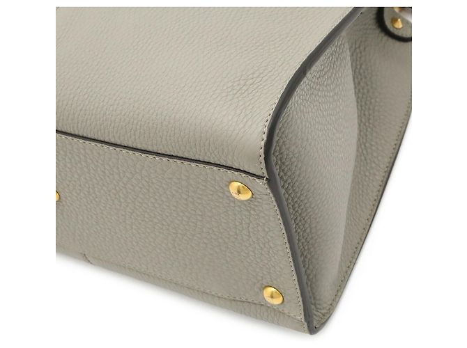 Fendi Peekaboo X-Lite Medium Handtasche Braun - Ansicht 4