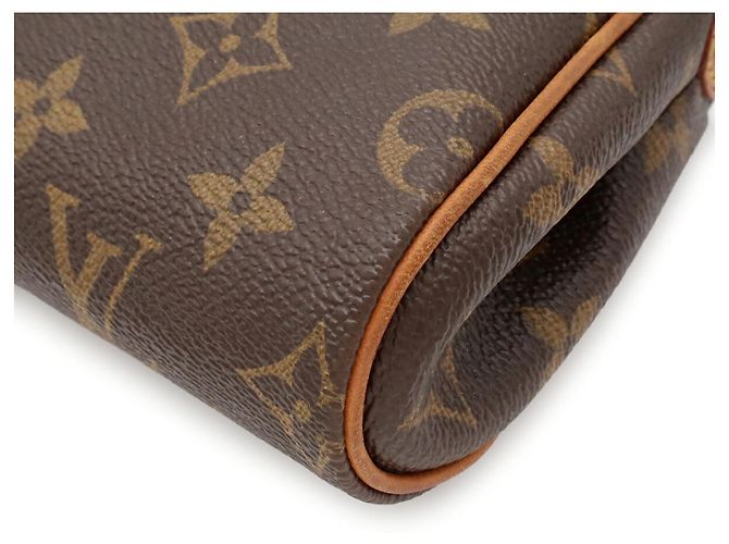 Pochette Louis Vuitton Monogram Eva Marron - vue 4