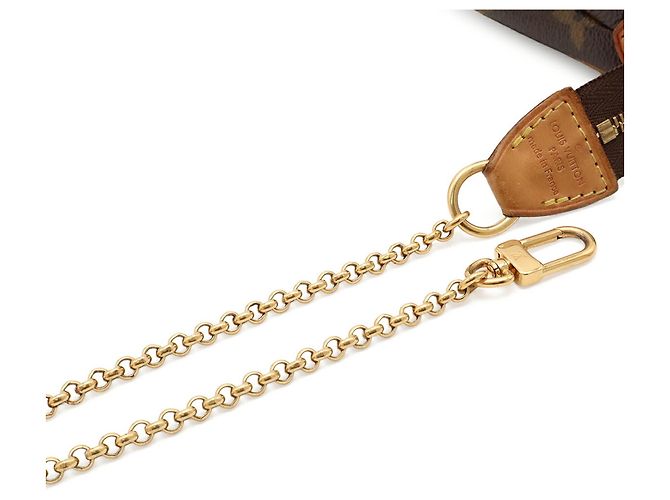 Pochette Louis Vuitton Monogram Eva Marron - vue 5