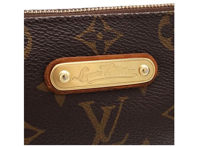 Pochette Louis Vuitton Monogram Eva Marron - vue 8