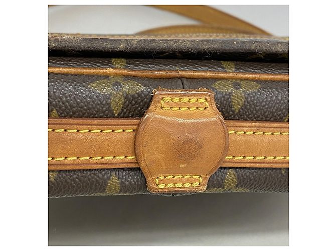 Sac à épaule Louis Vuitton Monogram Saint Germain 24 Marron - vue 12